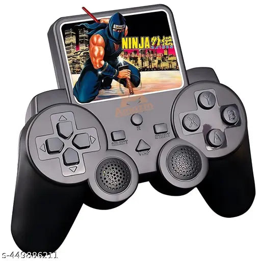 S10 Game Controller Design - 2.4" Screen, 520 Games Black Edition - Portable Handheld Console - Saif Al Najmi Kw